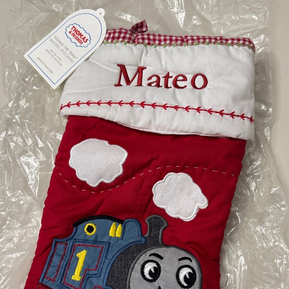 PBK Thomas Train & Friends Stocking NIB Mateo